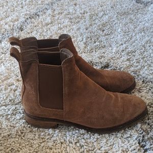 Womens Clarks Clarkdale Arlo Chelsea Boot Suede 10